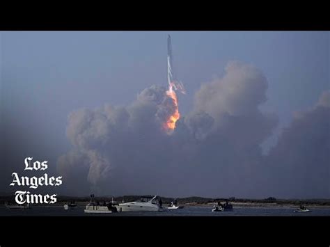 SpaceX's massive Starship rocket clears the launch pad but ultimately ...