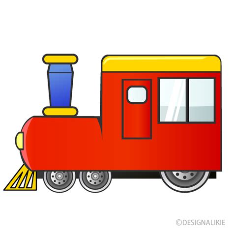 Red Train Clip Art Free PNG Image｜Illustoon