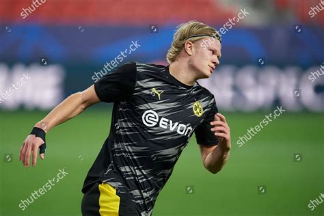 Erling Haaland Dortmund During Warmup Before Editorial Stock Photo ...