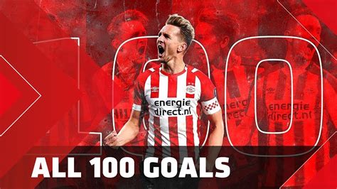 Luuk de Jong: all 100 goals at PSV - YouTube