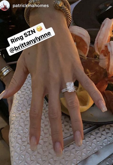 Brittany Matthews' engagement ring from Patrick Mahomes worth six figures