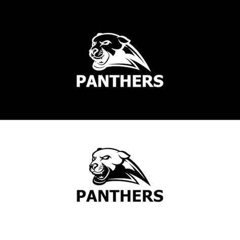 Premium Vector | A logo for a sports team called panthers.