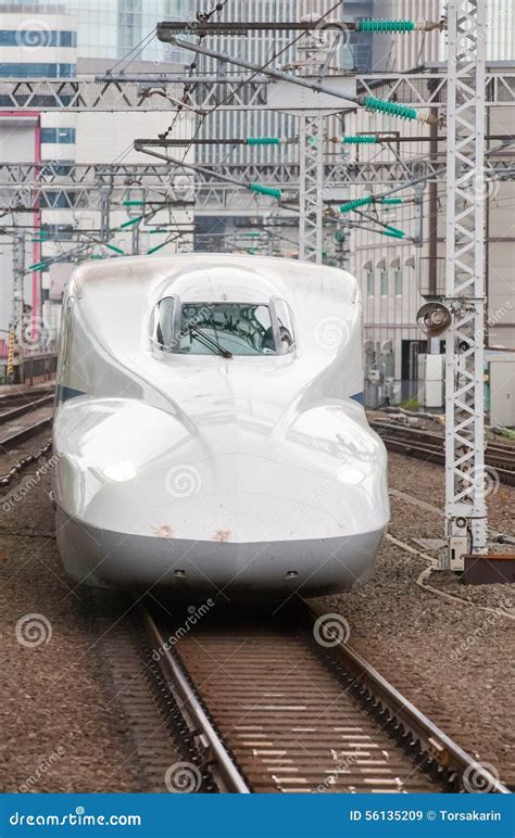 The Shinkansen Bullet Train Stock Image - Image of japanese, network ...