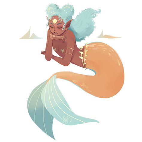 Character Design: Mermaid on Behance