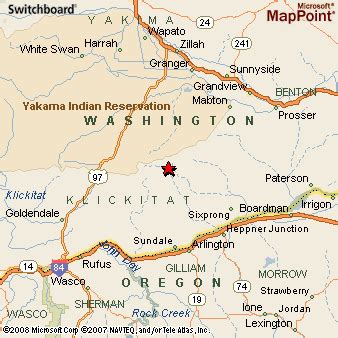 Where is Bickleton, Washington? see area map & more