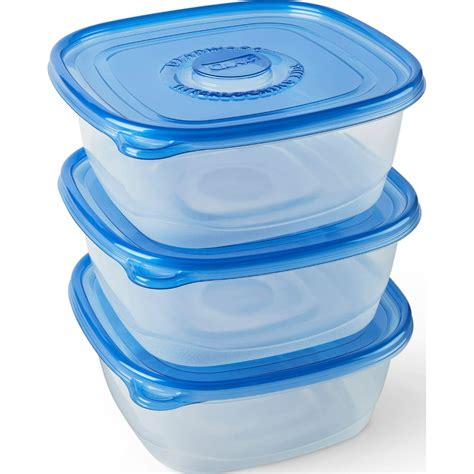 Glad Food Storage Containers - Family Size Container - 104 Ounce - 3 Containers - Walmart.com ...