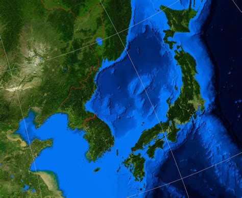 Asia Satellite Image Map - Topography & Bathymetry | World Maps Online