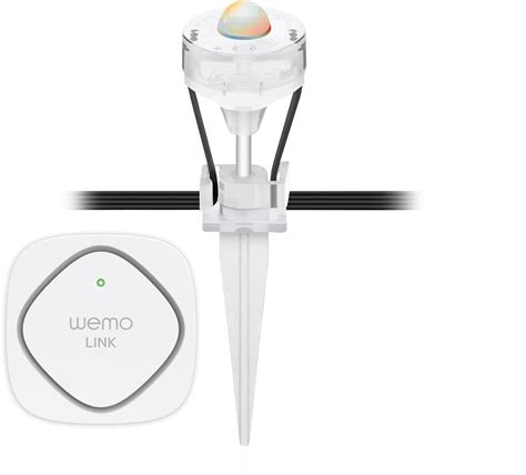 Best Buy: Belkin WeMo + OSRAM LIGHTIFY Gardenspot Mini RGB LED Lighting Starter Set Multicolor ...
