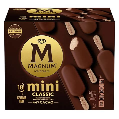 Magnum Mini Classics Ice Cream, 18 ct. | BJ's Wholesale Club