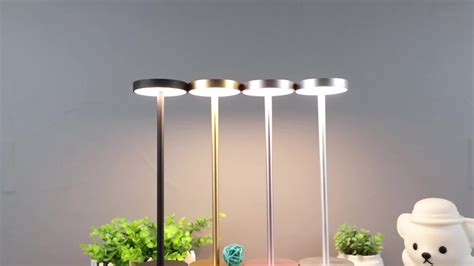 Modern Hotel Style Energy Saving Table Lamp Aluminium Usb Rechargeable ...