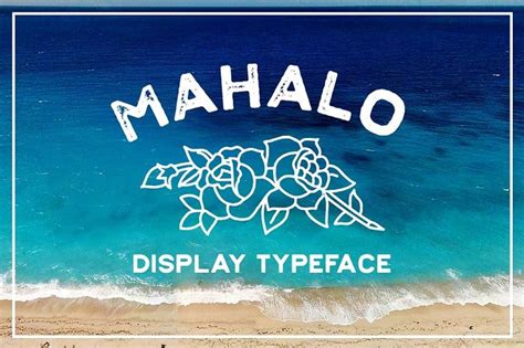 hawaii fonts, hawaiian aloha font, vintage hawaiian font, hawaiian font ...