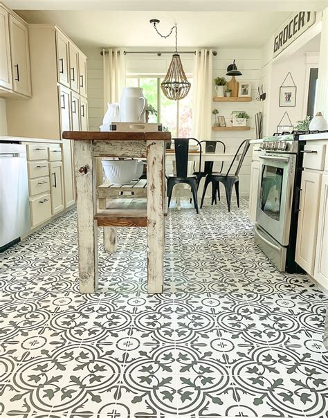 Mosaic Floor Tiles For Kitchen : White Rustic Metro Tiles Walls And ...