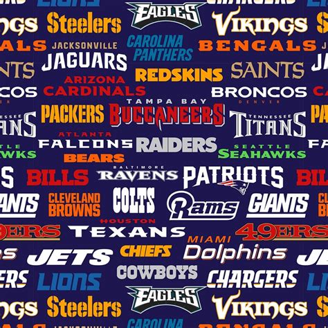 Nfl Football Teams Logos List