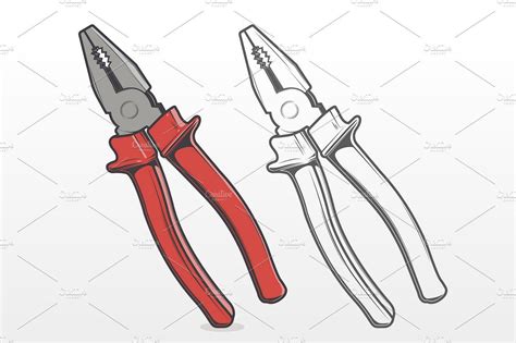 Pliers | Pliers, Human figure sketches, Sketch design