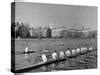 'Crew Rowing on Charles River across from Harvard University Campus' Photographic Print - Alfred ...