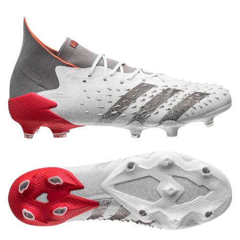 adidas Predator Freak .1 FG WhiteSpark - Footwear White/Iron Metal ...