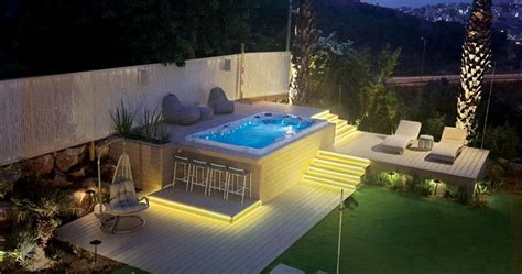 Mountain backyard turned retreat with swim spa - Master Spas Blog