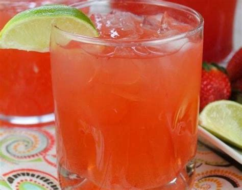 3- Ingredient Strawberry Limeade Punch | Recipe | Strawberry limeade ...