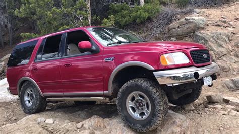 Ford Expedition off-road on Spring Creek Trail Colorado - YouTube