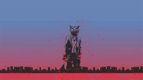 Hotline Miami, Video Games, 8 bit, Pink Wallpapers HD / Desktop and Mobile Backgrounds