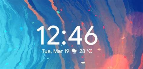 Android Pie Style Clock Rainmeter Skin. by StarLender on DeviantArt