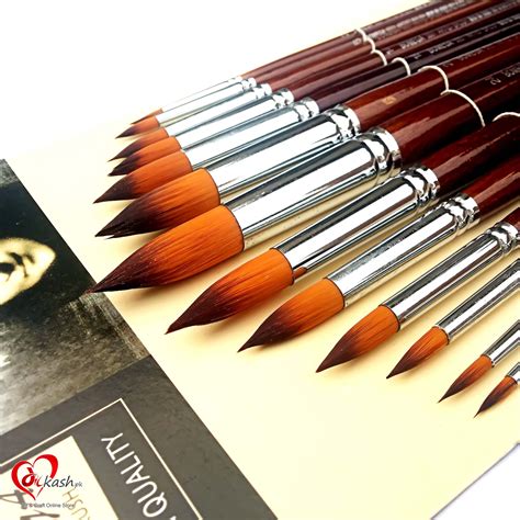 Buy Bomega Flat Best Artist Paint Brush Set Online