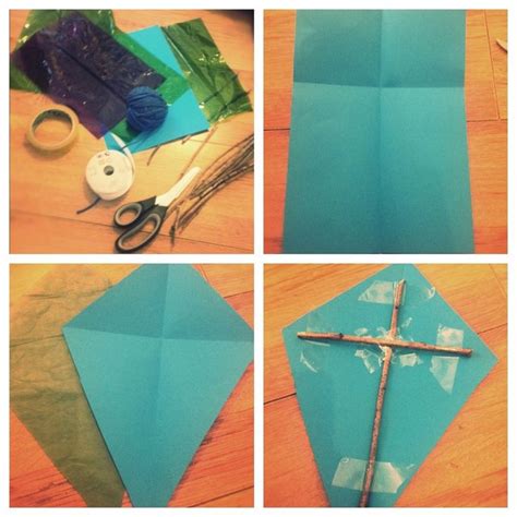 How to make a paper kite - DIY Kite - Daisies & Pie | Kite making, Diy kite, Kites craft