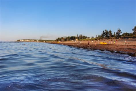 Parlee Beach, New Brunswick, Canada Editorial Stock Photo - Image of ...