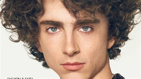 Timothée Chalamet Is The First Man To Appear Solo On British Vogue | British Vogue