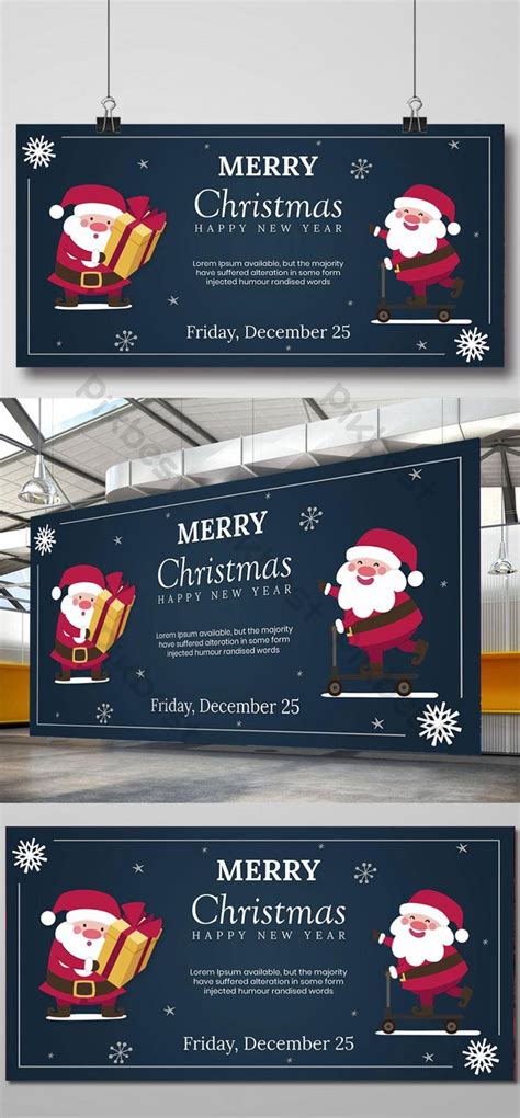 Awesome Christmas Banner Design Template | PSD Free Download - Pikbest