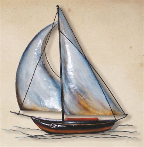 15 Best Collection of Sailboat Metal Wall Art