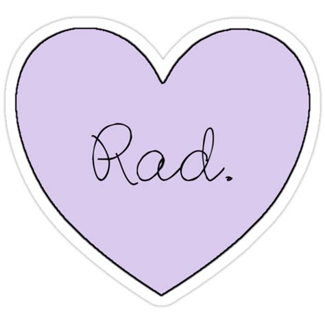 "Rad" Stickers by adjsr | Redbubble