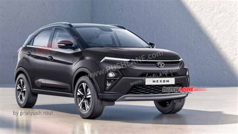 2024 Tata Nexon Facelift Render - New Design, More Refined