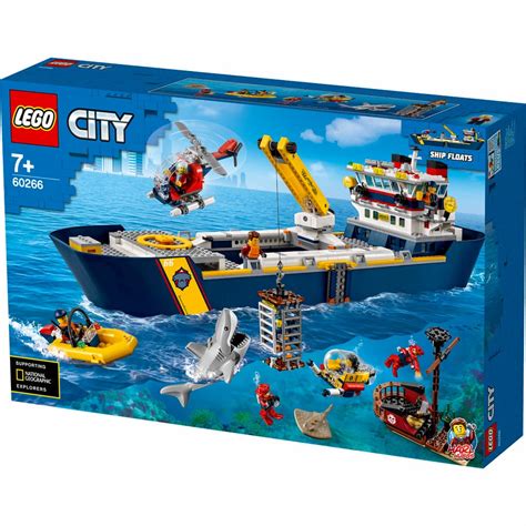 LEGO City 60266 Ocean Exploration Ship Review - That Brick Site