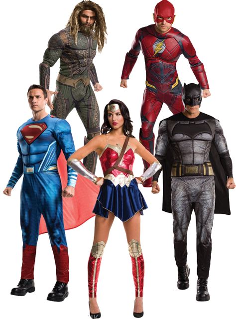 Justice League Adults Fancy Dress DC Comic Con Book Day Superhero ...