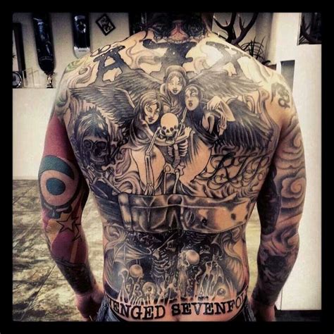 Awesome A7X tattoo Badass Tattoos, Love Tattoos, Tattoo Style, Tattoos For Guys, Amazing Tattoos ...