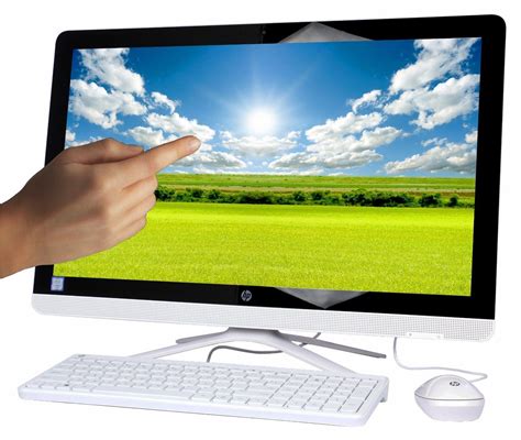 New HP All-in-One 23.8 Touch Intel Pentium J3710 1.6GHz 8GB 1TB DVDRW HDMI - SHIPS FAST! Brand ...