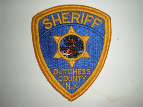 DUTCHESS COUNTY, NEW YORK SHERIFF'S DEPARTMENT PATCH | eBay