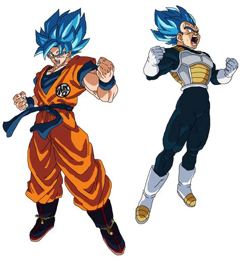 Goku and Vegeta (DBS Broly Movie) by 345boneshoss on DeviantArt