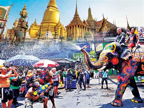 Thailand Songkran Water Festival Tour Package 2017