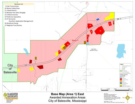 City Maps – City of Batesville, Mississippi