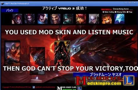 Download Mod Skin LOL Pro 2018 | League Skin