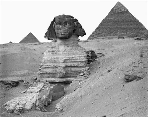 The Great Sphinx of Giza through vintage photographs, 1850-1940 - Rare ...