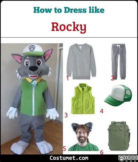 Rocky (Paw Patrol) Costume for Halloween