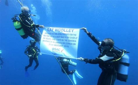 World War Two Veteran Breaks His Own Scuba Diving Record At 96