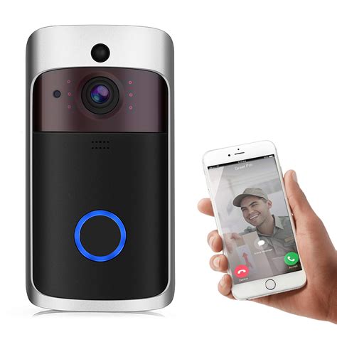 Smart Video Doorbell 720P Home Security Camera (Motion Detection 10m ...