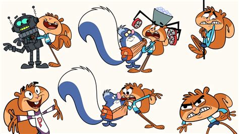 adam de blog: Scaredy Squirrel Cartoon Posing and key animation