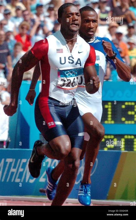 (dpa) - Olympic 100m champion Justin Gatlin from the United States ...