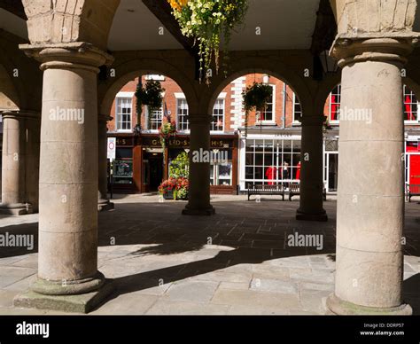 Shrewsbury Old Market Hall, Shrewsbury, Shropshire, England Stock Photo ...