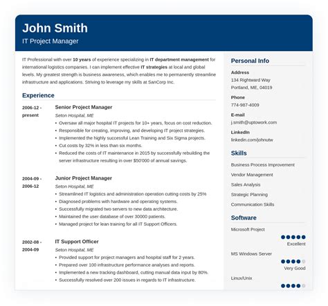 Free Professional Resume Examples for All Jobs